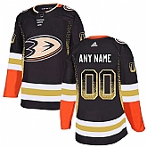 Anaheim Ducks Black Men's Customized Drift Fashion Adidas Jersey,baseball caps,new era cap wholesale,wholesale hats